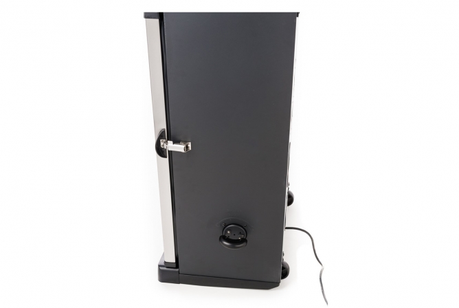 Masterbuilt 40 Inch Digital Electric Smoker Review Side Tray for Loading wood