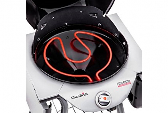 Char-Broil Patio Bistro Tru-Infrared Electric Grill Review Burner Char-Broil Patio Bistro Tru-Infrared Electric Grill Review Burner