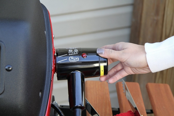 Easy Street Deluxe Electric Cart Grill Review Temperature Control