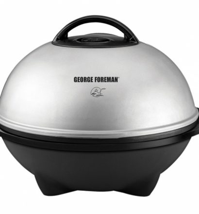 George Foreman Indoor Outdoor Electric Grill Review Converts to tabletop grill