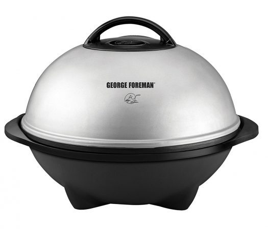 George Foreman Indoor Outdoor Electric Grill Review Converts to tabletop grill